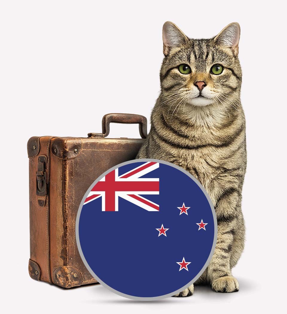 Moving Cats to New Zealand - Transfer Pets - Dog transfer - Transfur Animals